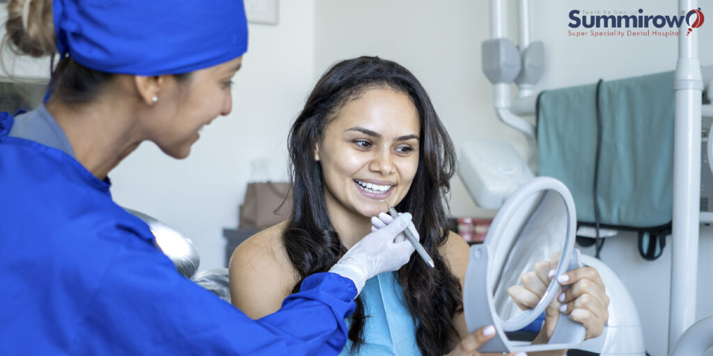 Teeth Straightening at Summirow Dental Hospital In Surat.