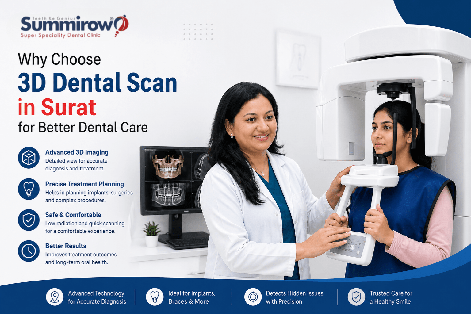 Why Choose 3D Dental Scan in Surat for Better Dental Care