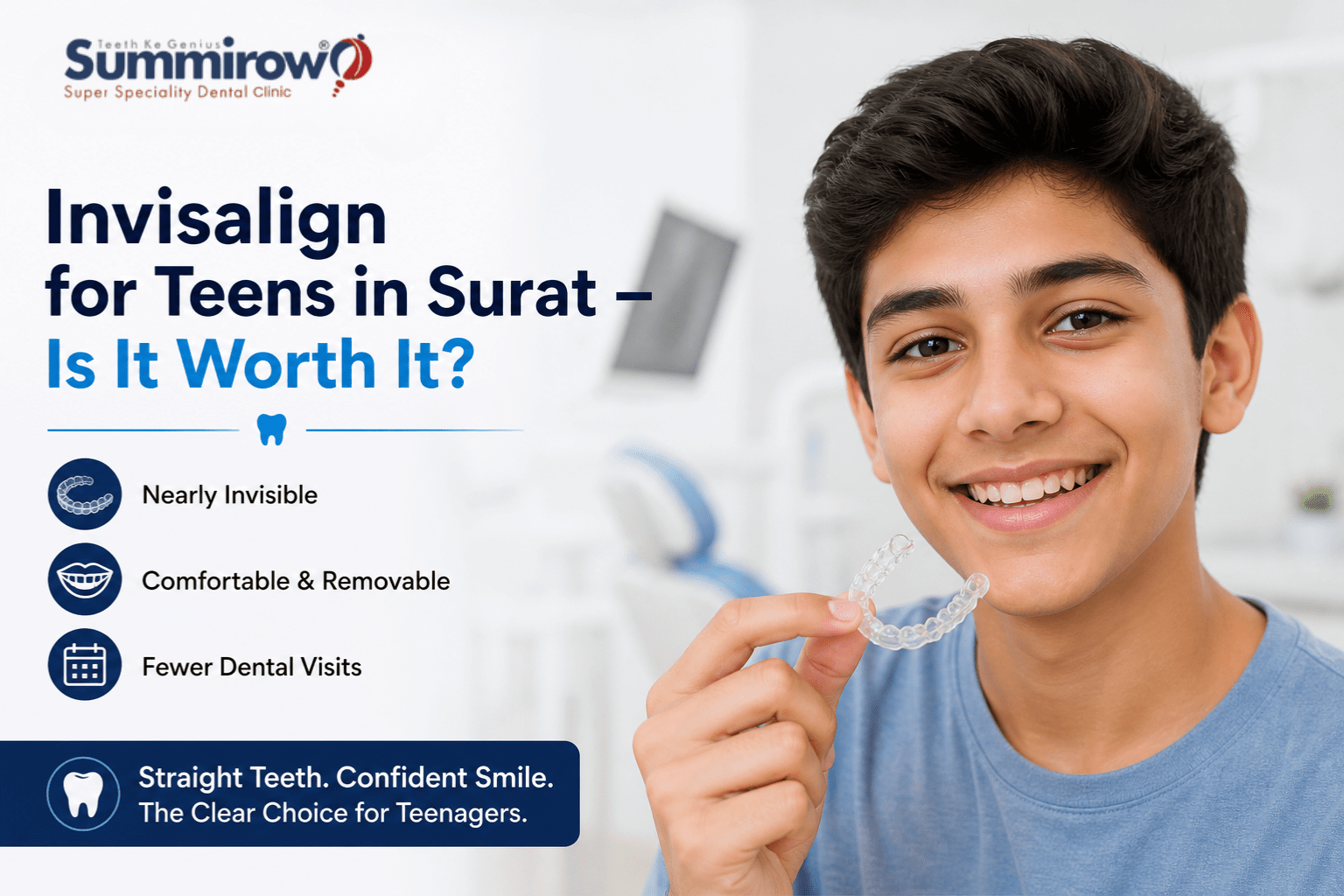 Invisalign for Teens in Surat – Is It Worth It?