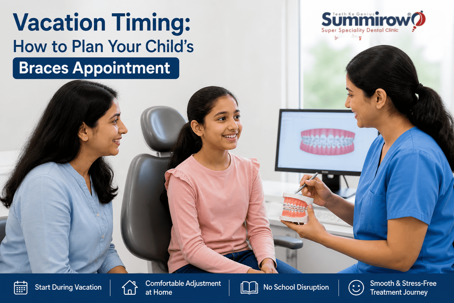 Vacation Timing: How to Plan Your Child’s Braces Appointment