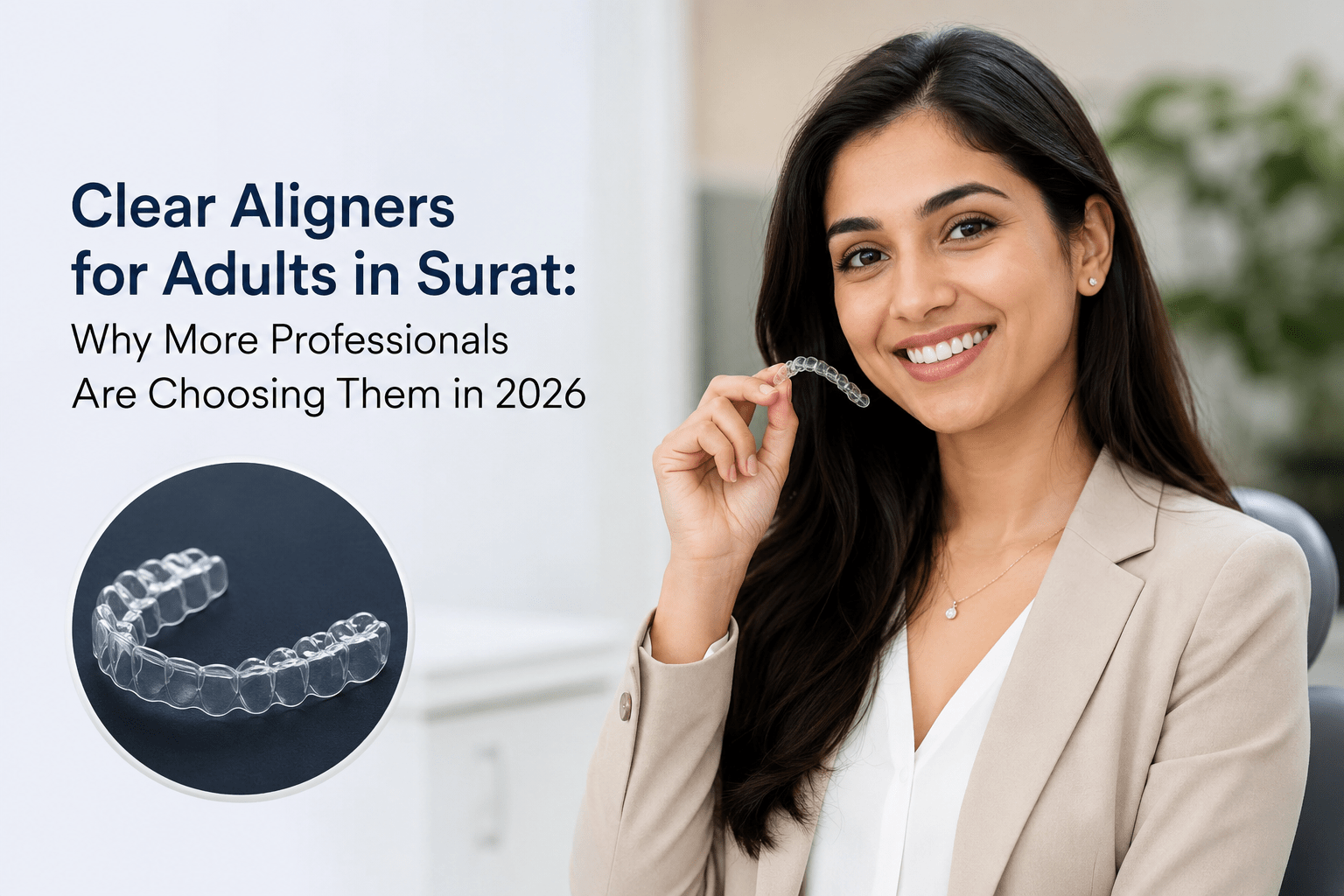 Clear Aligners for Adults in Surat: Why More Professionals Are Choosing Them in 2026