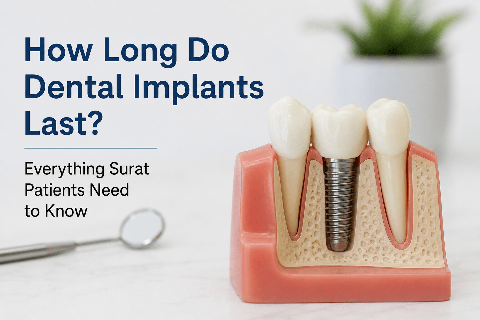 How Long Do Dental Implants Last? Everything Surat Patients Need to Know