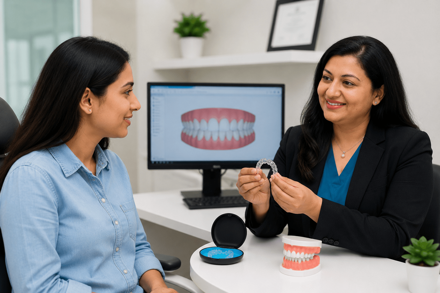 What to Expect at Your First Clear Aligner Consultation in Surat