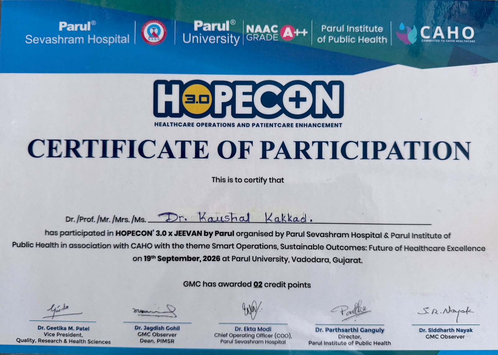 HOPECON 3.0: Smart Operations & Healthcare Excellence